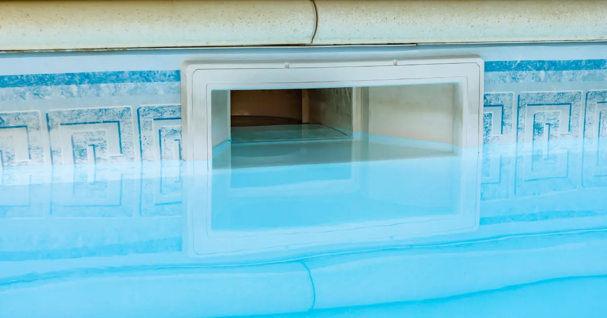fugas en boquillas de skimmer